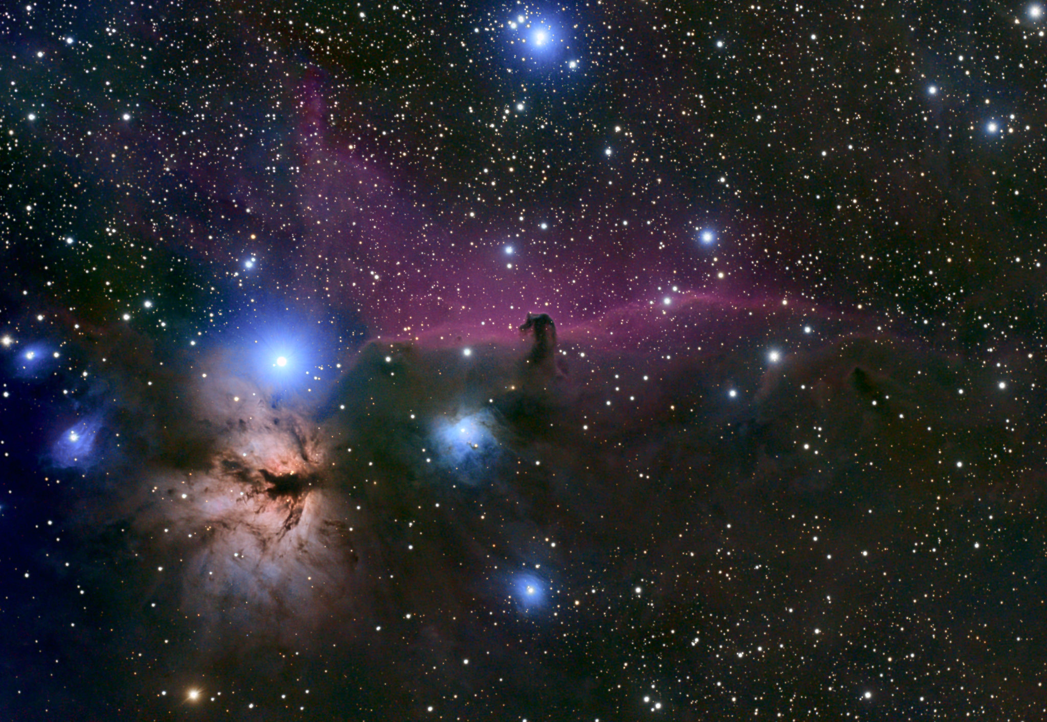 Horse and Flame - M33
